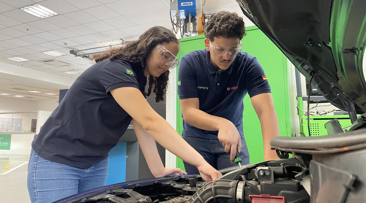 Bosch abre 80 vagas para cursos técnicos na região de Campinas e lança formação em Engenharia Automotiva, em parceria com o Senai