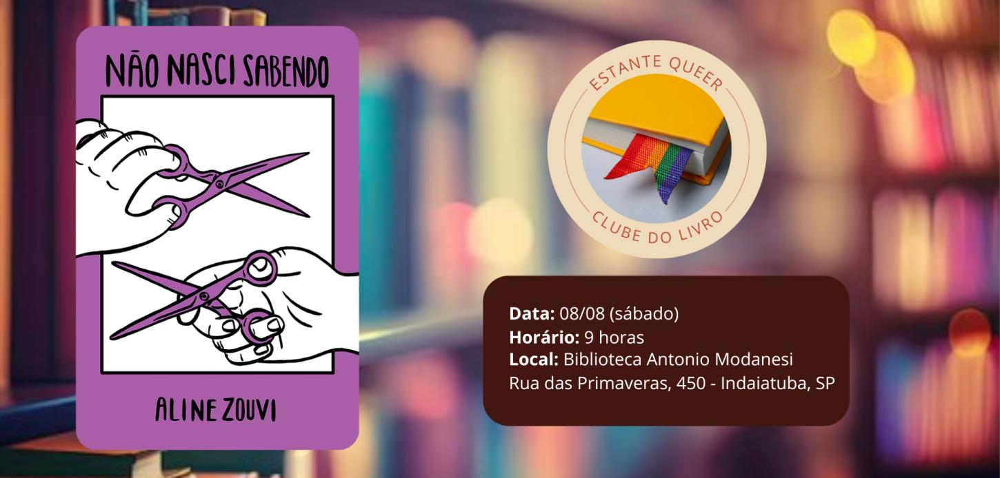 Clube do Livro Estante Queer debate 