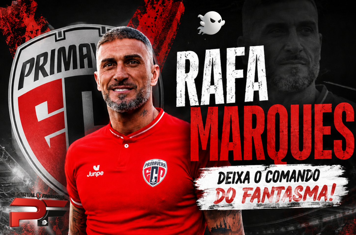 RAFA MARQUES NÃO É MAIS TÉCNICO DO FANTASMA