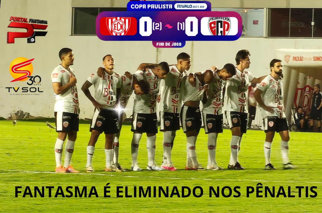 Fantasma luta, segura empate, mas é desclassificado nos pênaltis !