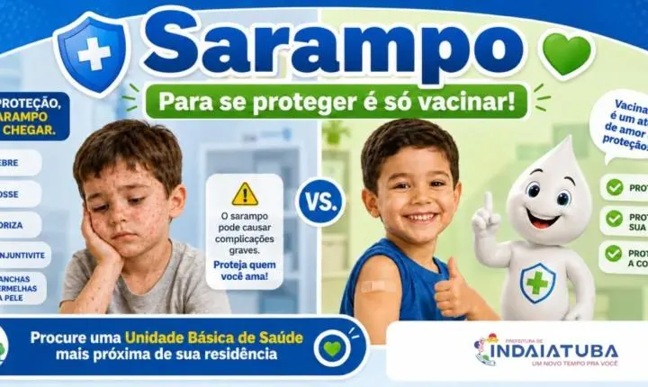 Estado reforça alerta contra o sarampo após confirmação de cinco casos na capital paulista