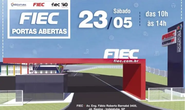 Fiec abre as portas para a comunidade com experiências interativas e atrações gratuitas no dia 23 de maio