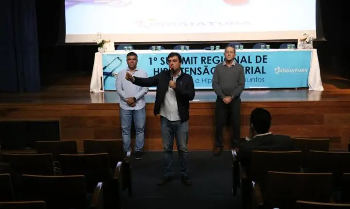 Indaiatuba lança plataforma Minha Hipertensão em Summit Regional de Saúde